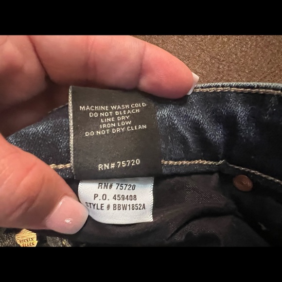 Buckle Black Ankle Skinny Jean - Picture 7 of 8